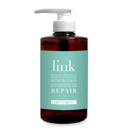 [国内正規品]リンク トリートメント 500g Link 髪質改善 髪管理 コーラルパウダー 頭皮 角質除去 エルデュウ ラメラ構造 CMC 補修 エルカラクトン 熱反応 キューティクル