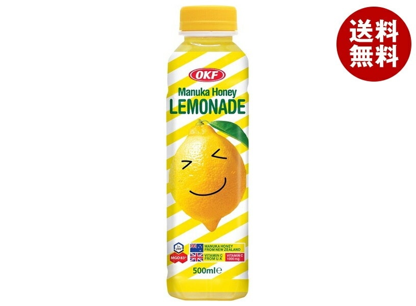 リードオフジャパン マヌカハニー入り レモネード 500mlPET＊20本入＊(2ケース)
