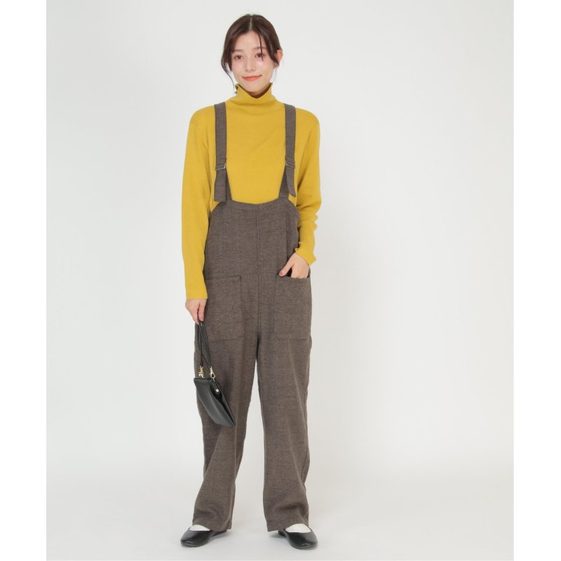 ヘリンボーン サロペット