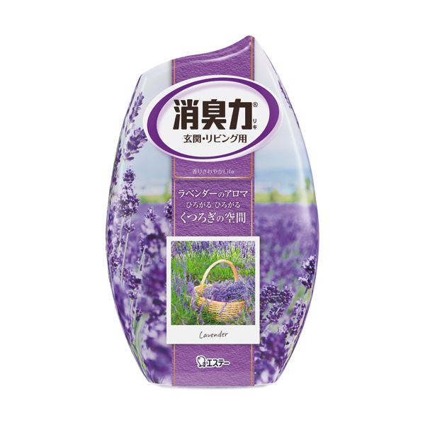 （まとめ）エステー お部屋の消臭力 ラベンダー400ml 1個[x10セット] 5,679円