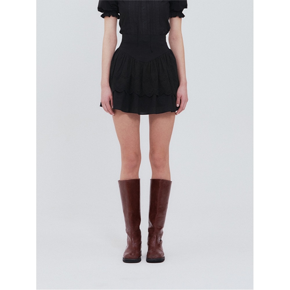 ノットユアローズアイリーンスカート (ブラック)