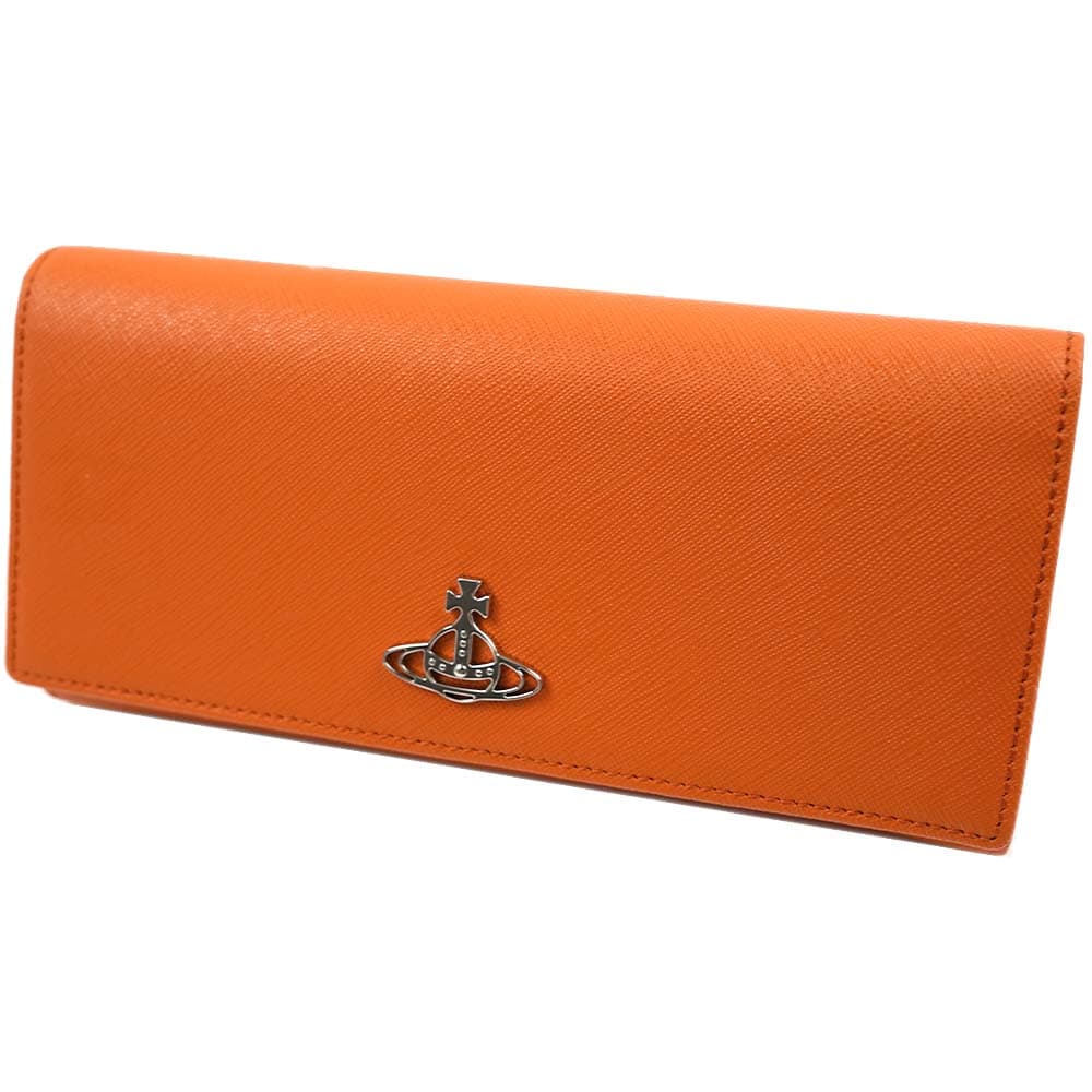 ヴィヴィアンウエストウッド 財布 長財布 レディース オレンジ SAFFIANO ORANGE Vivienne Westwood 51120005-L001N-F401 15,260円