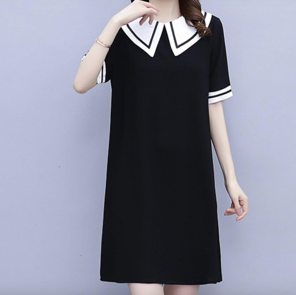 ワンピース デート フレアワンピース ショート ショート丈 袖あり 半袖 かわいい 大人可愛い きれいめ シンプル カジュアル 大人 上品 おしゃれ お洒落 主役級 存在感 夏 10代 20代 30代