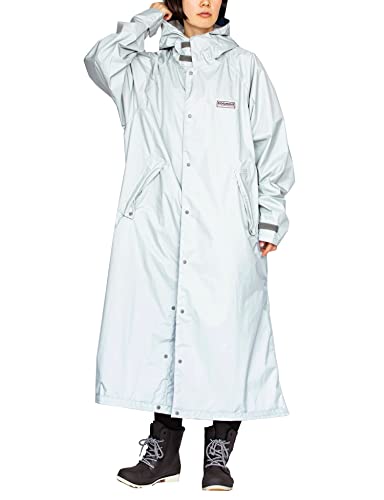 [ドキュメント] レインコート 東レエントラント使用 防水 透湿 軽量レインコート シルバー 3L