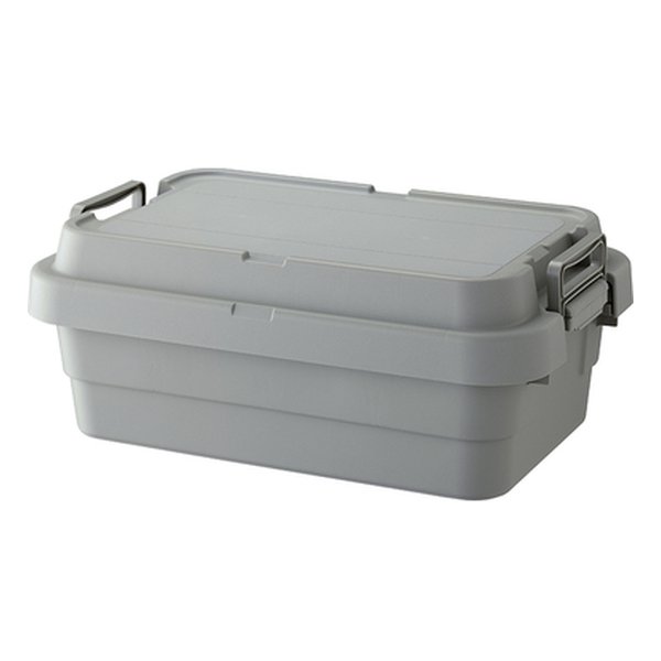 トランクカーゴS蓋 30L LOW TYPE グレー 幅60×奥行き39×高さ24cm TC-50SLGY