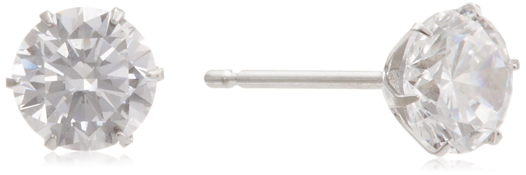 [エステール] ESTELLE キュービックジルコニア K18 ホワイトゴールド ピアス (L) 0231-3432-0011-0000