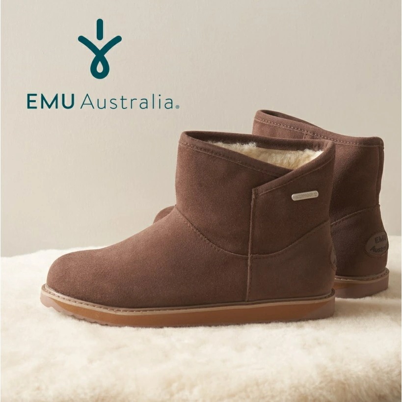 【公式】EMU Australia エミュ Dofida Mini 防水 シープスキン ムートン 靴 ブーツ 天然 革 雨 雪 防寒 保温 ショート ミドル レディース メンズ 秋冬 秋 冬 正規 通