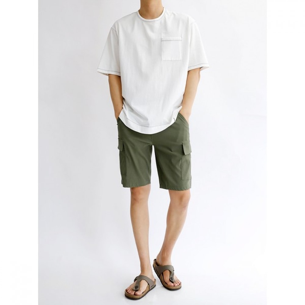 (ハリソン) スパンクールカーゴショーツ 272 BNJC1108