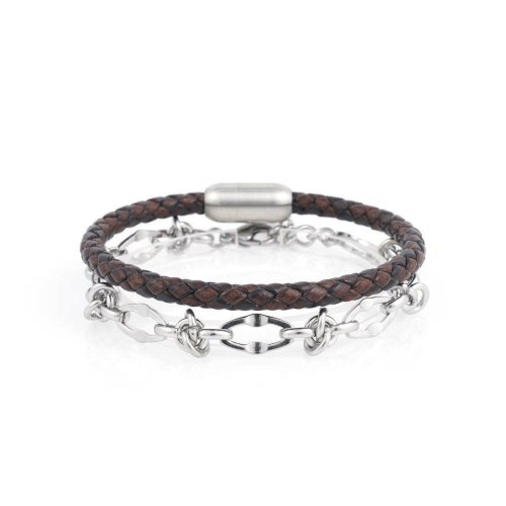 JBANS クラシック ヘキサプレート 820チェイン 5ビンテージノーブル 1032革ブレスレットセット 6,453円