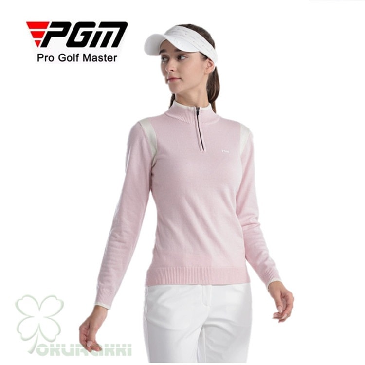 ゴルフ GOLF ウールセーター 秋 冬 レディース コート ゴルフウェア ニットセーター 防寒 暖かい プレゼント ギフト2410nvster08