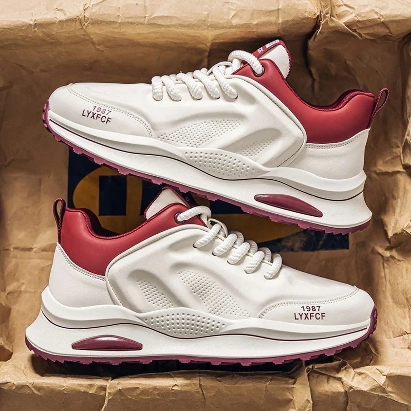 大人気！ スニーカー メンズ 2025春新作 ロートップ ソフトソール 通気性 パッチワークカラー 百掛け トレンド カジュアル トレーナー 韓国ファッション offweel