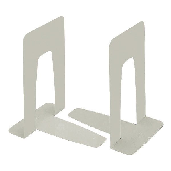 （まとめ買い）ブックエンド 特大 ライトグレー 2つ1組 BS-35NM [x3]