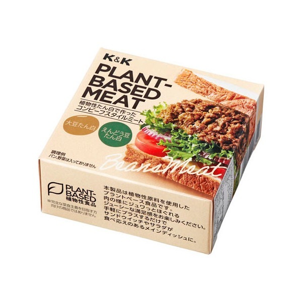 K&K プラントベースミート コンビーフスタイル 80g 12 メーカー直送 6,300円