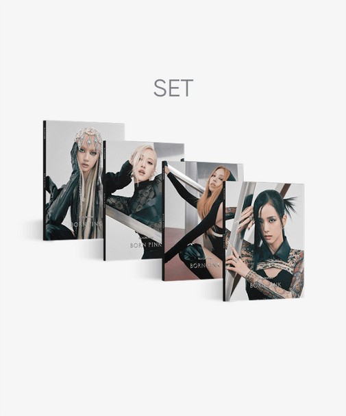 [正品] BLACKPINK - BLACKPINK 2nd ALBUM [BORN PINK] DIGIPACK ver. SET