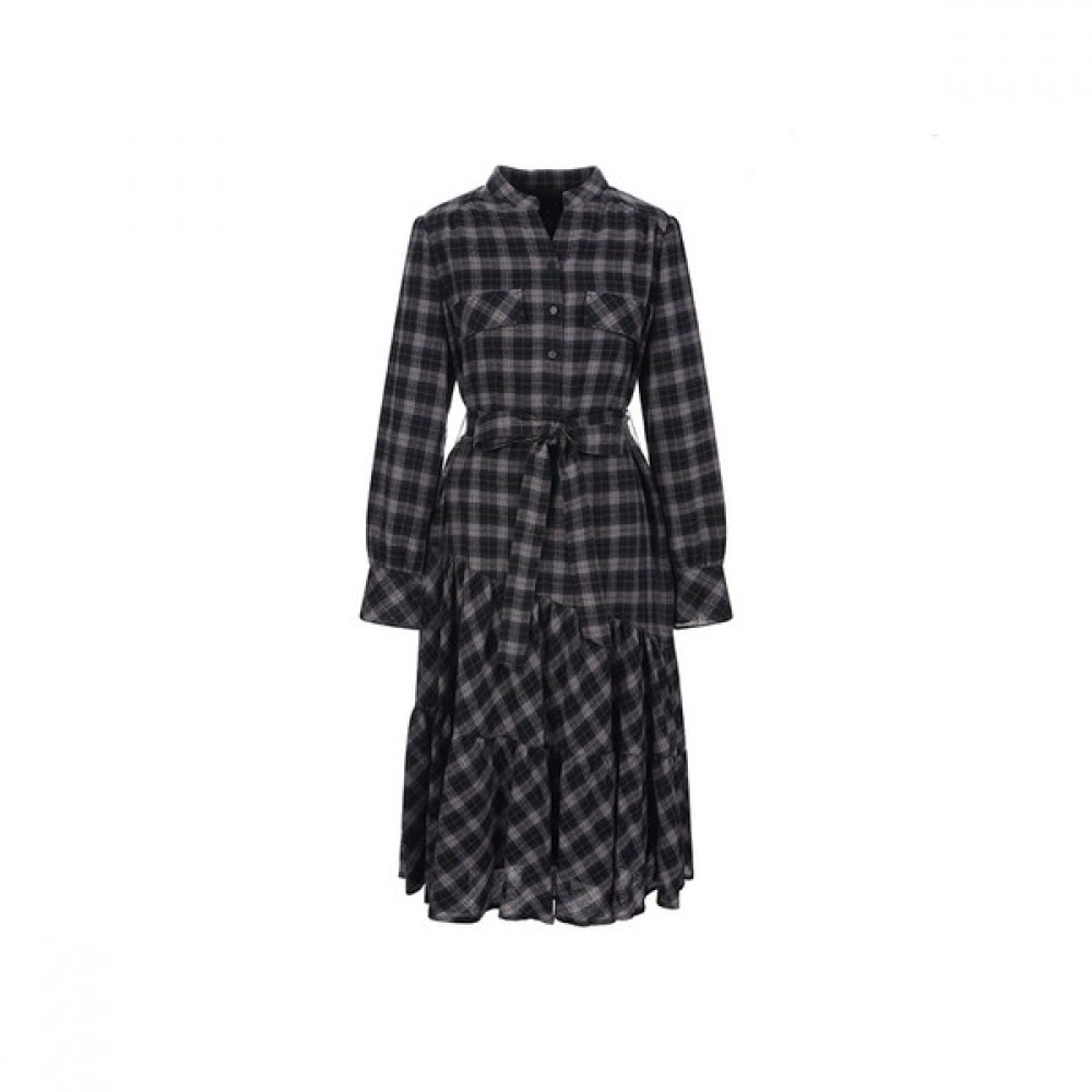 (ジョイナーズ) ベルト付きチェックフリルワンピース_JabW1-WOP300 8,815円
