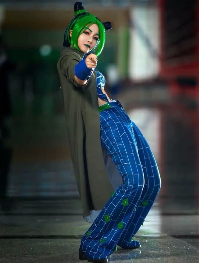 ジョジョの奇妙な冒険 空条徐倫 コスプレ衣装 くうじょう ジョリーン コスプレ 靴 シューズ ブーツ コスチューム ハロウィン