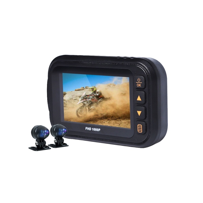 2021年モデル バイク用ドライブレコーダー FHD1080P 前後カメラ Gセンサー 1ヶ月保証 10,868円