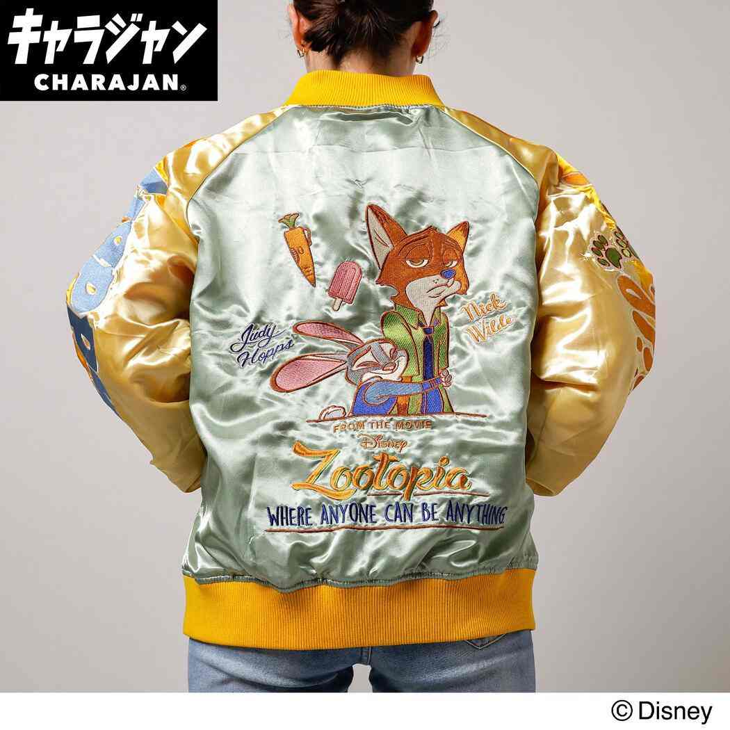 ズートピア アウター スカジャン ホールドバディ ディズニー キャラクター グッズ