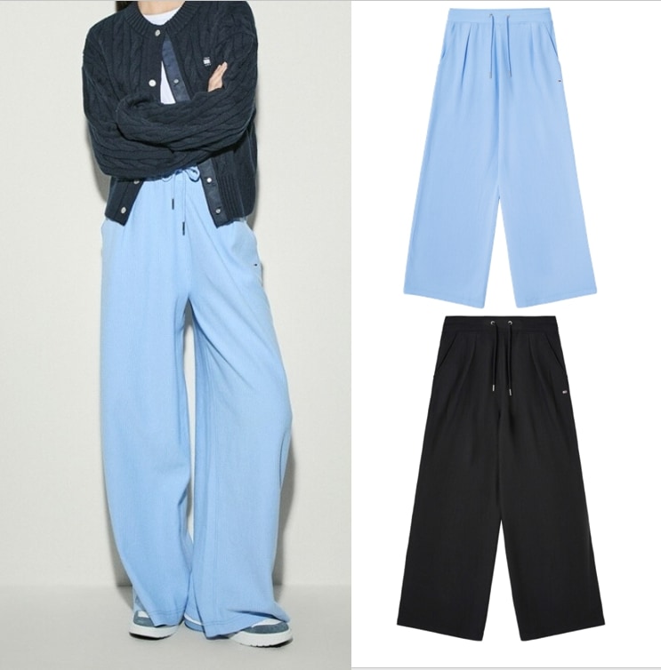 Pleated Sweatpants