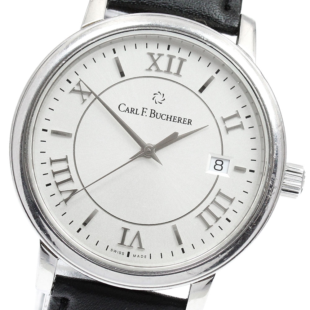 カール F.ブヘラ CARL F.BUCHERER 10314.08 アダマビ デイト 自動巻き メンズ _942637【中古】