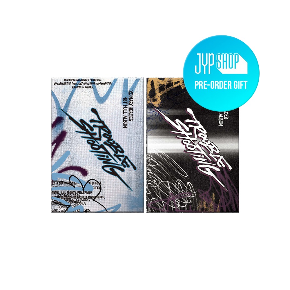 【JYP特典選択】 Photobook ver 2種SET / XDINARY HEROES - TROUBLESHOOTING (1ST FULL ALBUM) [4月30日発売]