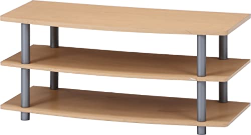 色：ナチュラル 不二貿易 テレビ台 ローボード 32型 幅90*奥行40*高さ40.5cm ナチュラ