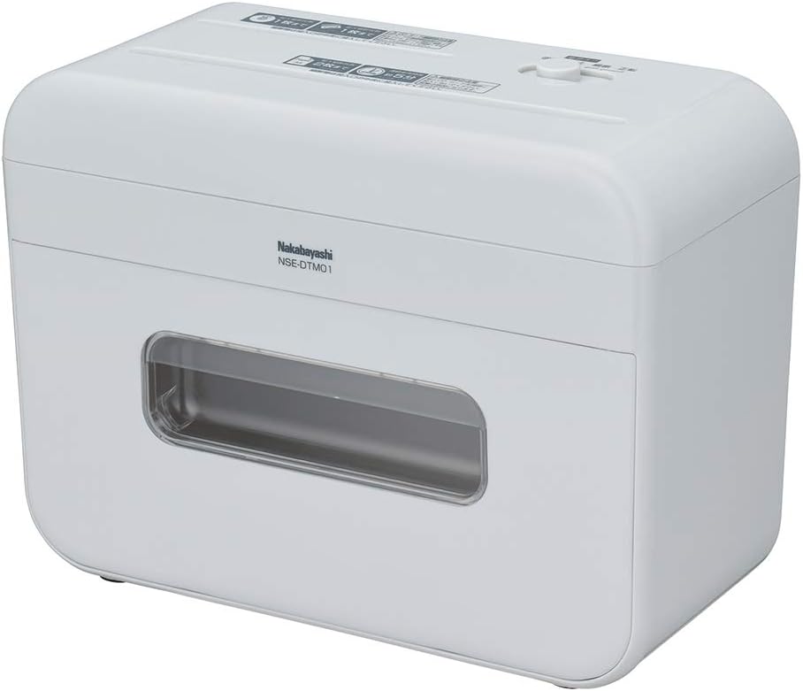 ナカバヤシ パーソナル シュレッダ ハイセキュリティー デスクトップ ライトグレー Z0618