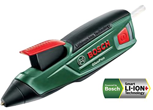 色：1)グルーガン ボッシュ(BOSCH) コードレスグルーガン (グルースティッククリア4本標準付