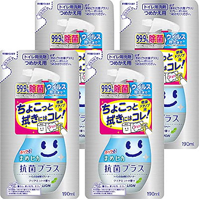 他サイト： 【まとめ買い】 ルックプラス まめピカ抗菌プラス 詰替×4個 ミントの香りの商品画像