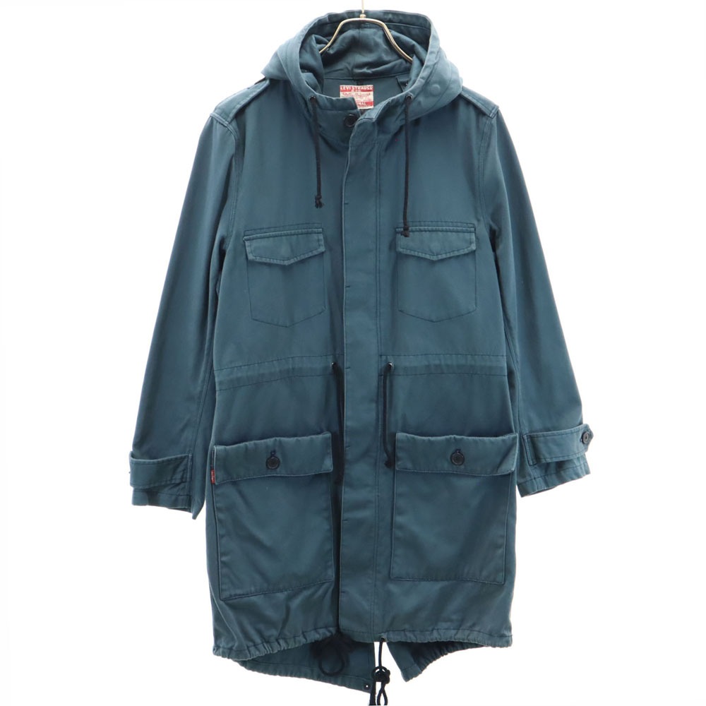 モッズコート S ネイビー系 Strauss&Co. メンズ