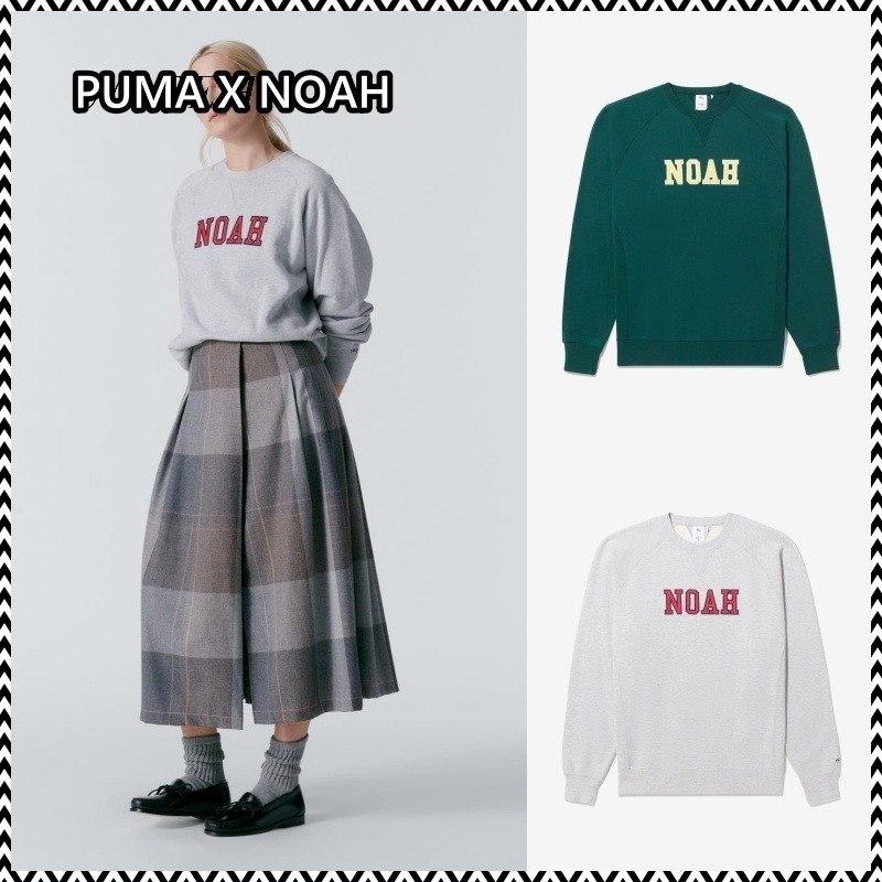 PUMA X NOAH PUMA x Noah Varsity Crewneck