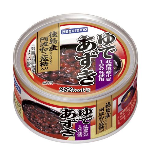 はごろも ゆであずき 165G (4675) ×24個