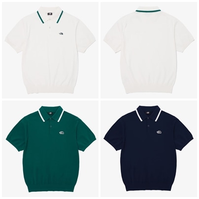 MS GREEN FIELD S/S SWEATER POLO [NT7PQ08]