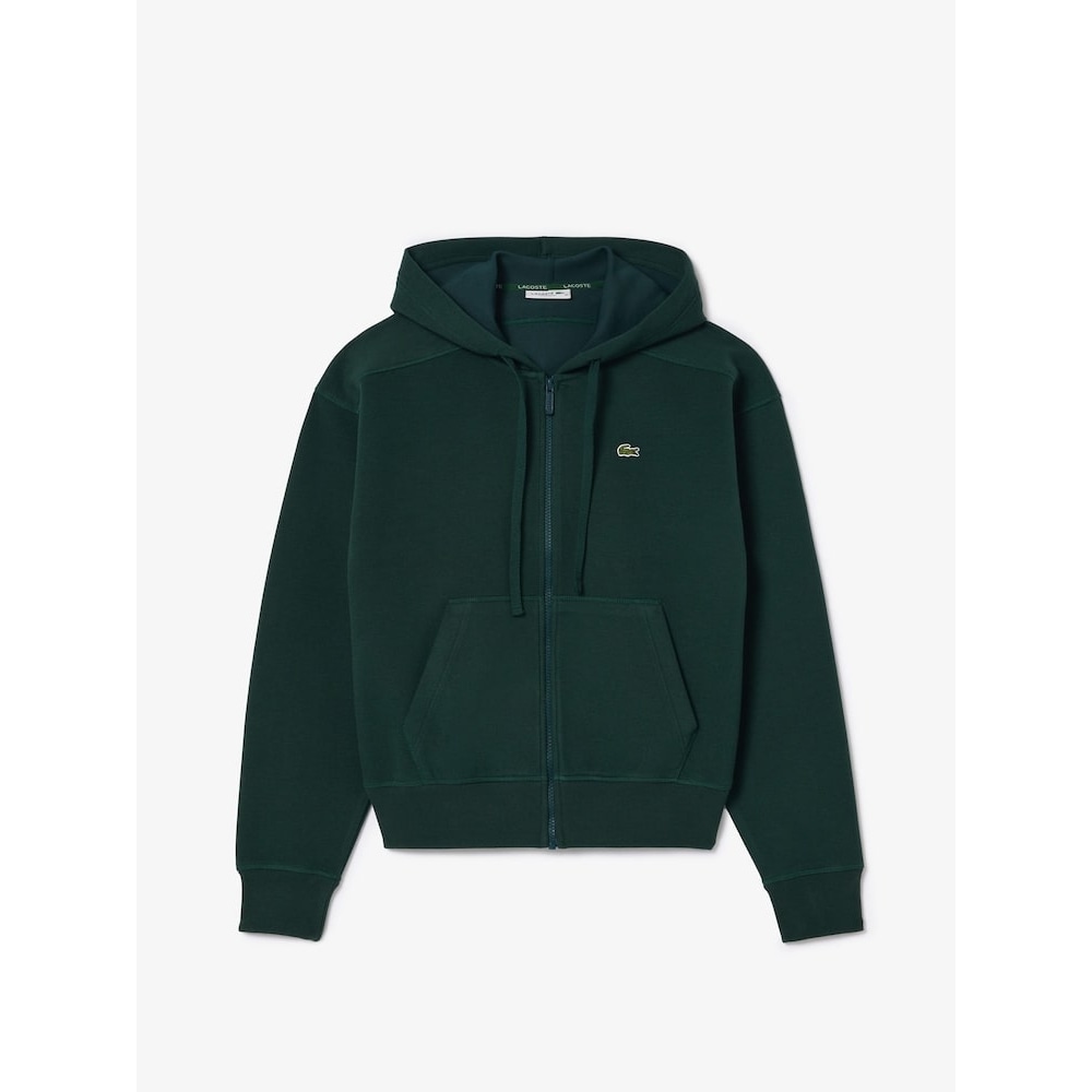 ラコステ女性用ダブルフェイスピケパーカージップアップ SF2669-54N YZP Q2NSF2669-54NYZP
