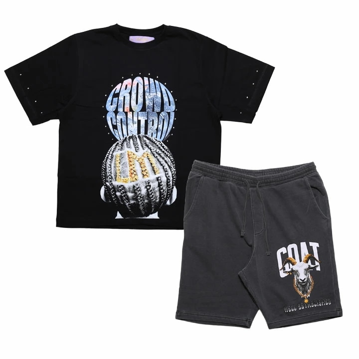 LIVE MECHANICS 上下セット 半袖 ブランド Tシャツ ハーフパンツ メンズ 春夏用 黒 大きいサイズ ライブメカニクス セットアップ スウェット LIVE 14,133円