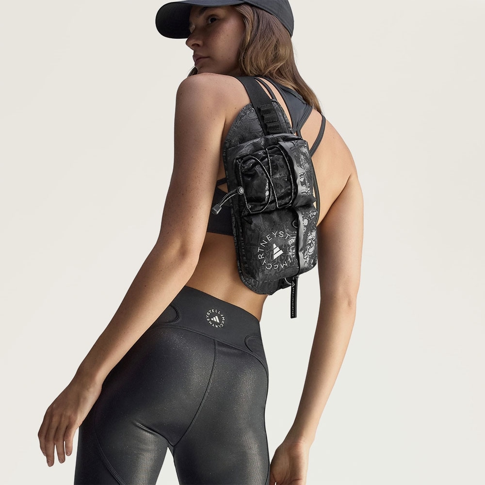 アディダスバイステラマッカートニーバムバッグシャイン-ブラック/JY4201