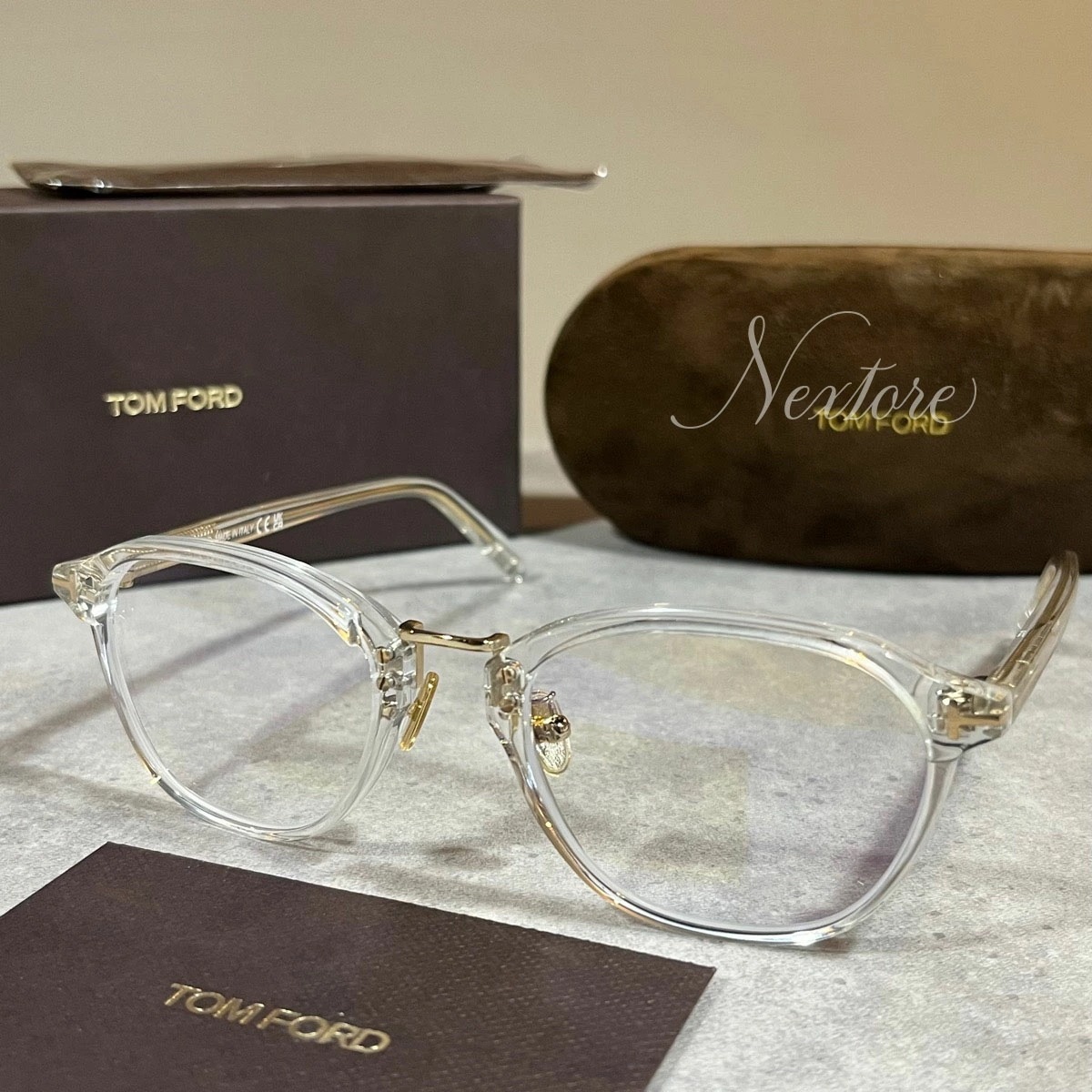 【正規品・新品】TOMFORD TF5727db FT5727db 026 イタリア製 サングラス メガネ 眼鏡 メンズ レディース トム フォード 伊達メガネ ビジネ