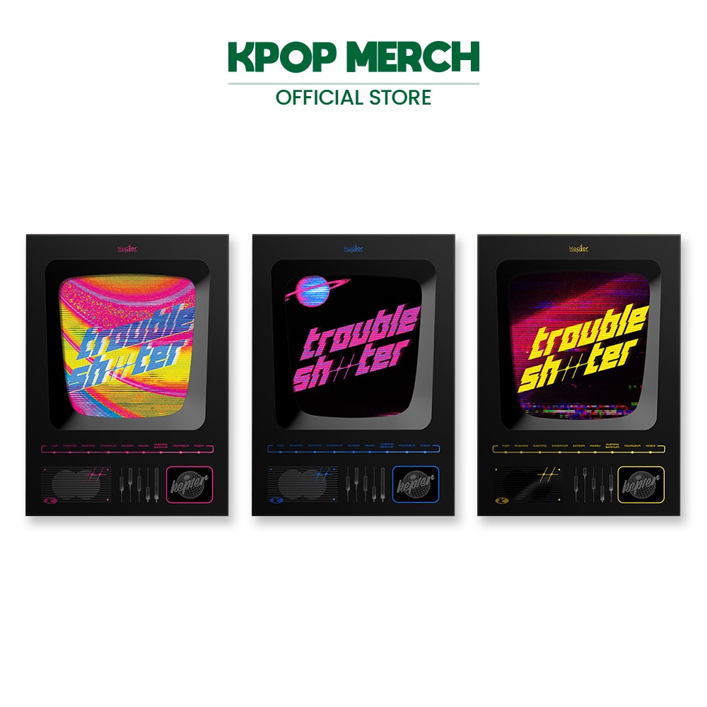 シンナラ公式特典付き】　Kep1er - TROUBLESHOOTER 3種セット商品