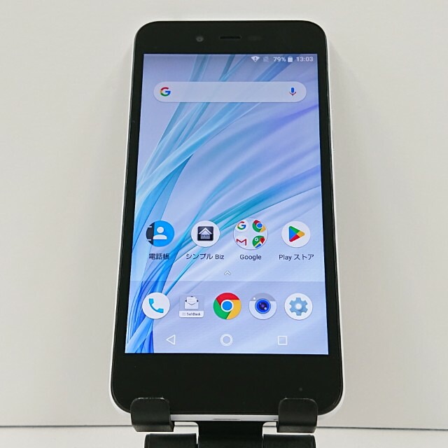 AQUOS sense basic 702SH SoftBank ホワイト 送料無料 本体 c17107