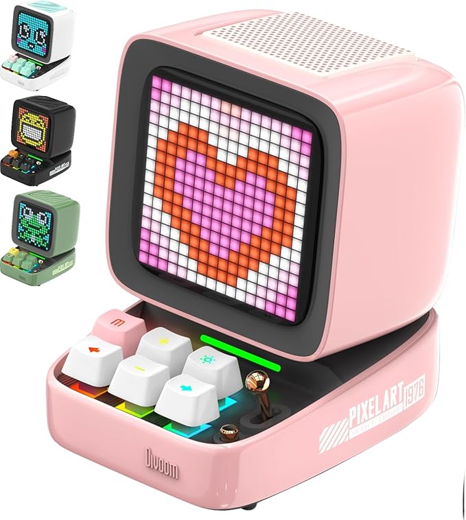 【マカロン5色展開】Divoom Ditoo Pro スピーカー Bluetooth(5.0) 15W高出力 HiFi音質 8,356円