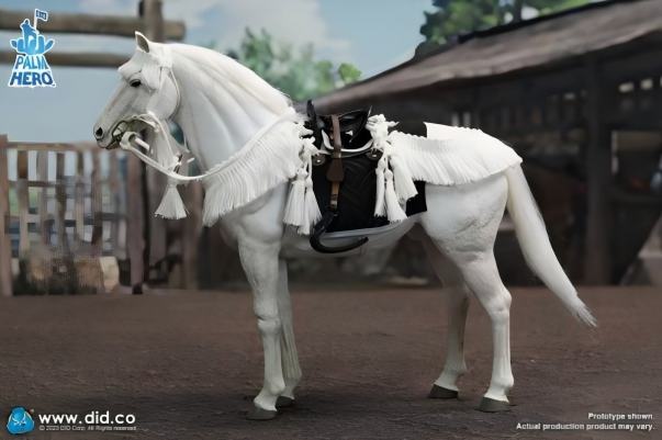 DID Palm Hero Series White Horse 1/12 アクションフィギュア XH80021