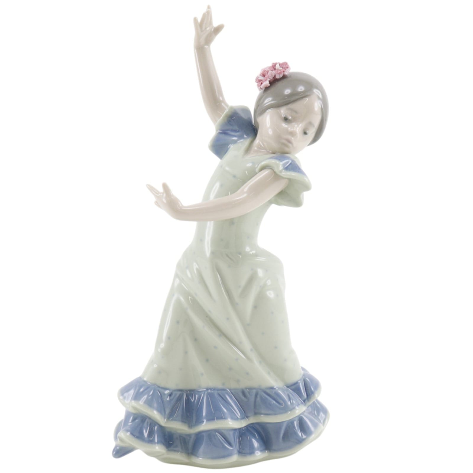 Lladro リヤドロ リトルダンサー 置物 オブジェ ポーセリン _ 中古品 A-ランク