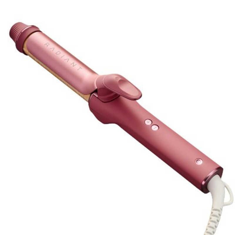 B next カールアイロン 32mm レッド LM227832-R ヘアケア シルクプレート ヘアアイロン 巻き髪 コテ スタイリング 美容家電 サロン仕様 プロ仕様 髪に優しい ダメージ軽減 艶髪