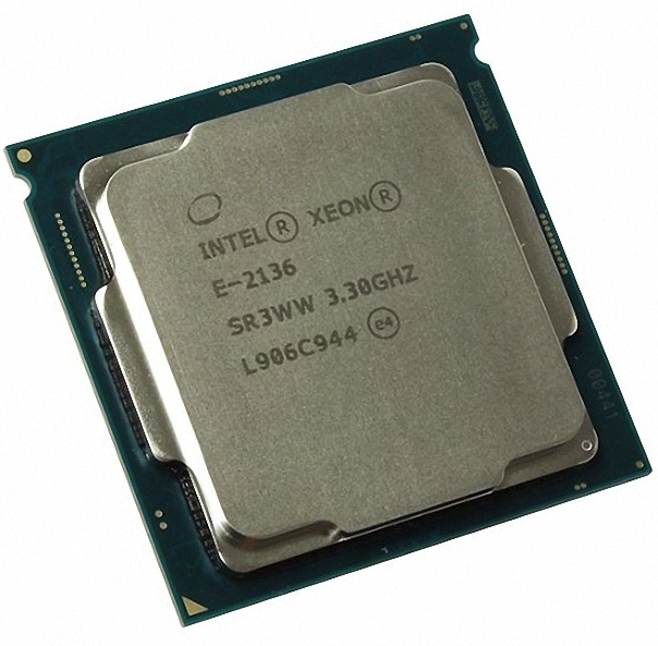 Intel Xeon E-2136 SR3WW 6C 3.3GHz 12MB 80W LGA1151