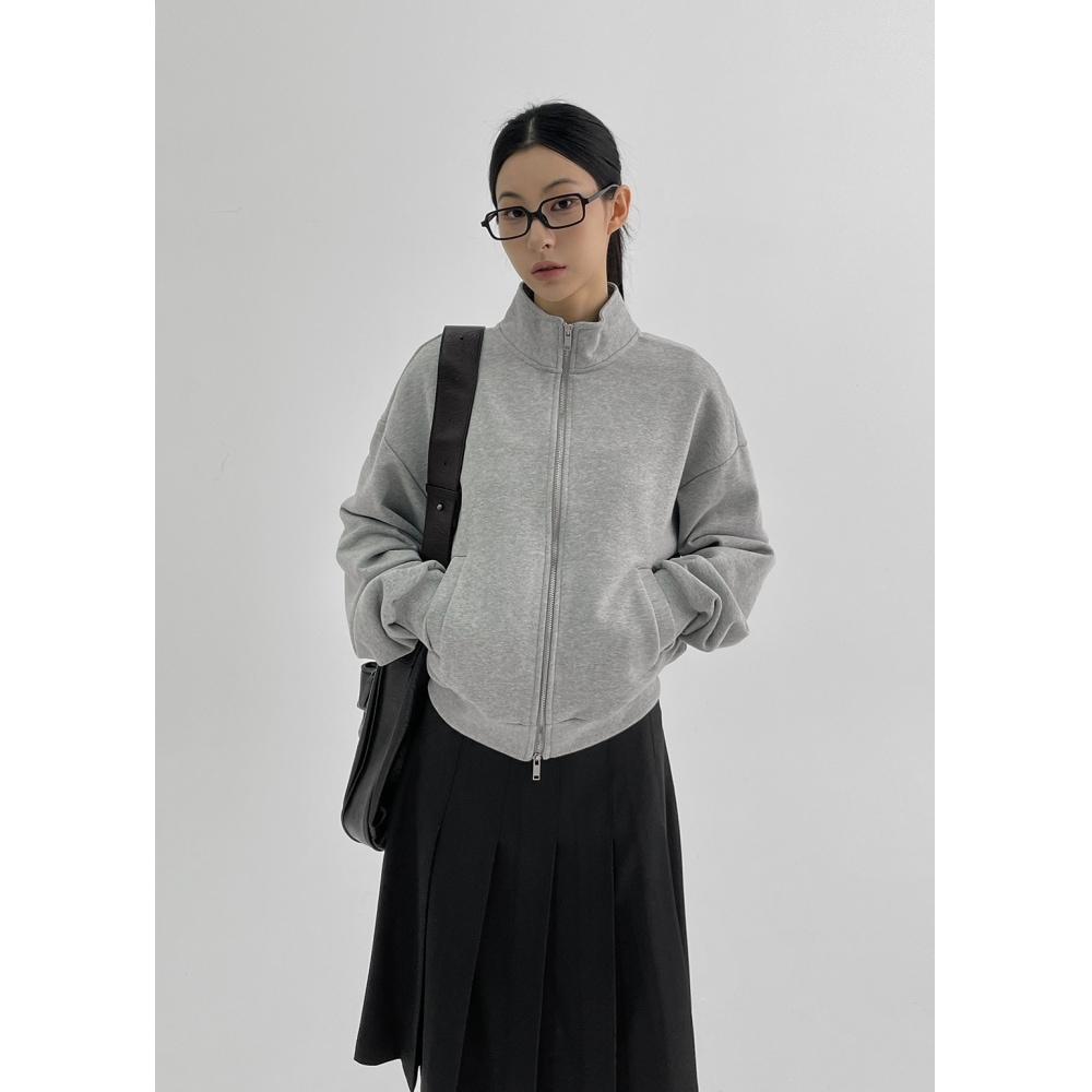 ブラックアップ [春新品] [MADE] ディッキーデンハイネックジップアップ