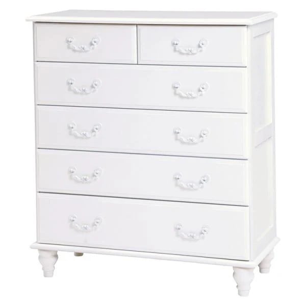 チェスト タンス 白 アンティーク クラシカル おしゃれ エレガント 引き出し 収納 リビングチェスト 収納家具 収納チェスト 木製 たんす 28,287円