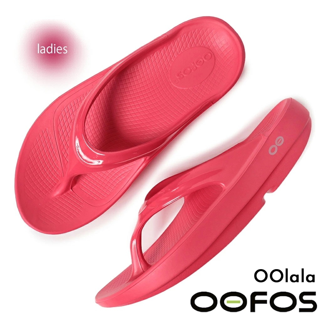 OOFOS ウーフォス OOlala ウーオリジナル サンダル NEON BERRY ピンク pink トング メンズ レディース ウィメンズ 軽量 疲れない 歩きやすい かわいい おしゃれ 8,092円