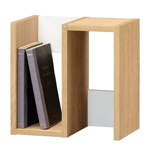 棚 ラック 本棚 木製 おしゃれ 北欧モダン 木目 省スペース シンプル ナチュラル