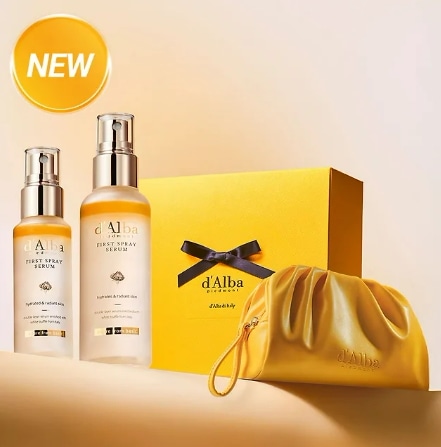 [100ml+50ml]誕生日/ギフトラッピング[単独/レザーポーチプレゼント] オリジナルミストセラム保湿セット