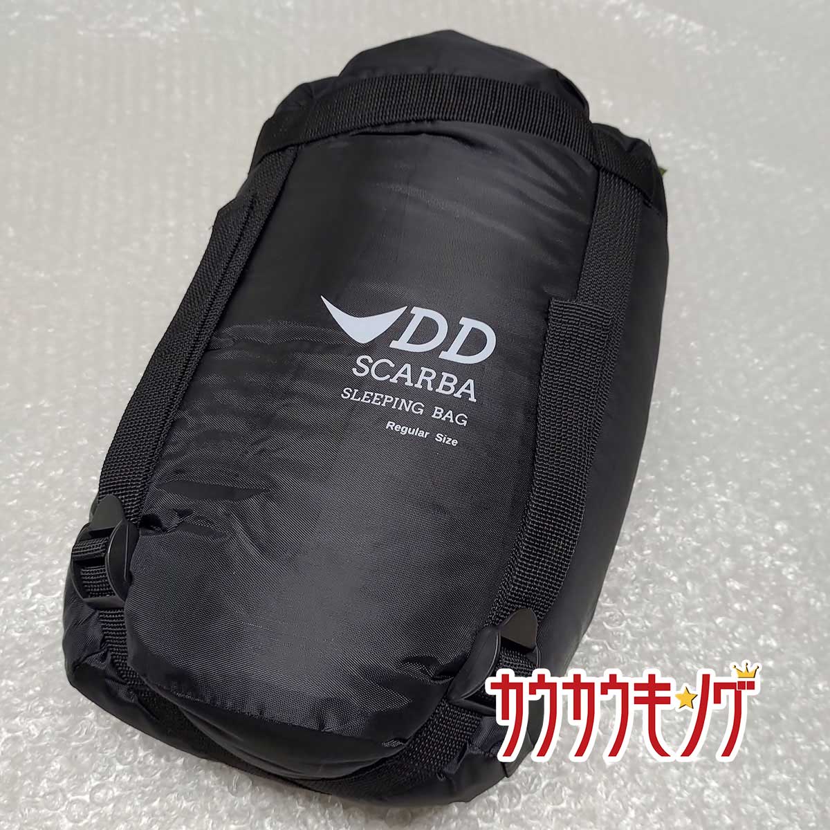 【中古・未使用品】DDハンモック DD Scarba Sleeping bag 3シーズン用寝袋 シュラフ キャンプ アウトドア